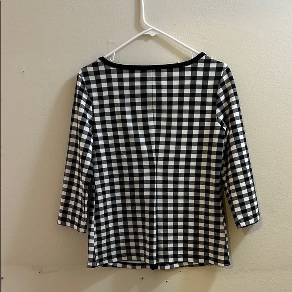 Jules & Leopold Black and Gray Top - Picture 6 of 8